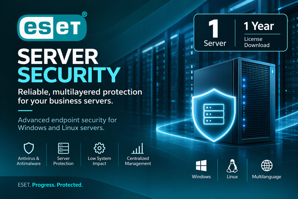 ESET Server Security - License - 1 year - 1 Server - Download - Windows/Linux - Multilanguage
Marca: ESET | No. de parte: EFSESD-HP1-1SPA
Aplicaciones de seguridad | Descarga | Instalado localmente | Seguridad - gestión de seguridad | Multilanguage